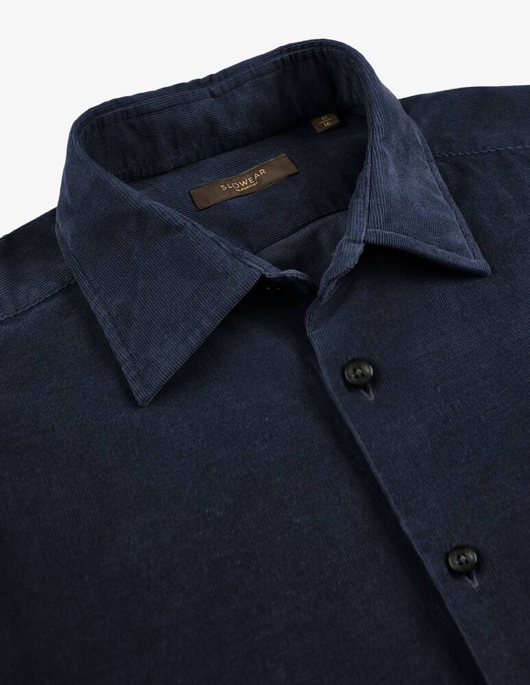 rinascente Slowear Camicia regular fit in velluto a coste
