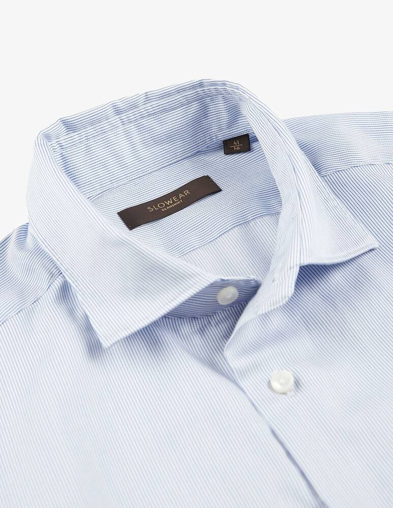 Slowear Camicia slim fit in cotone - immagine 5 Slowear Camicia slim fit in cotone - immagine 5