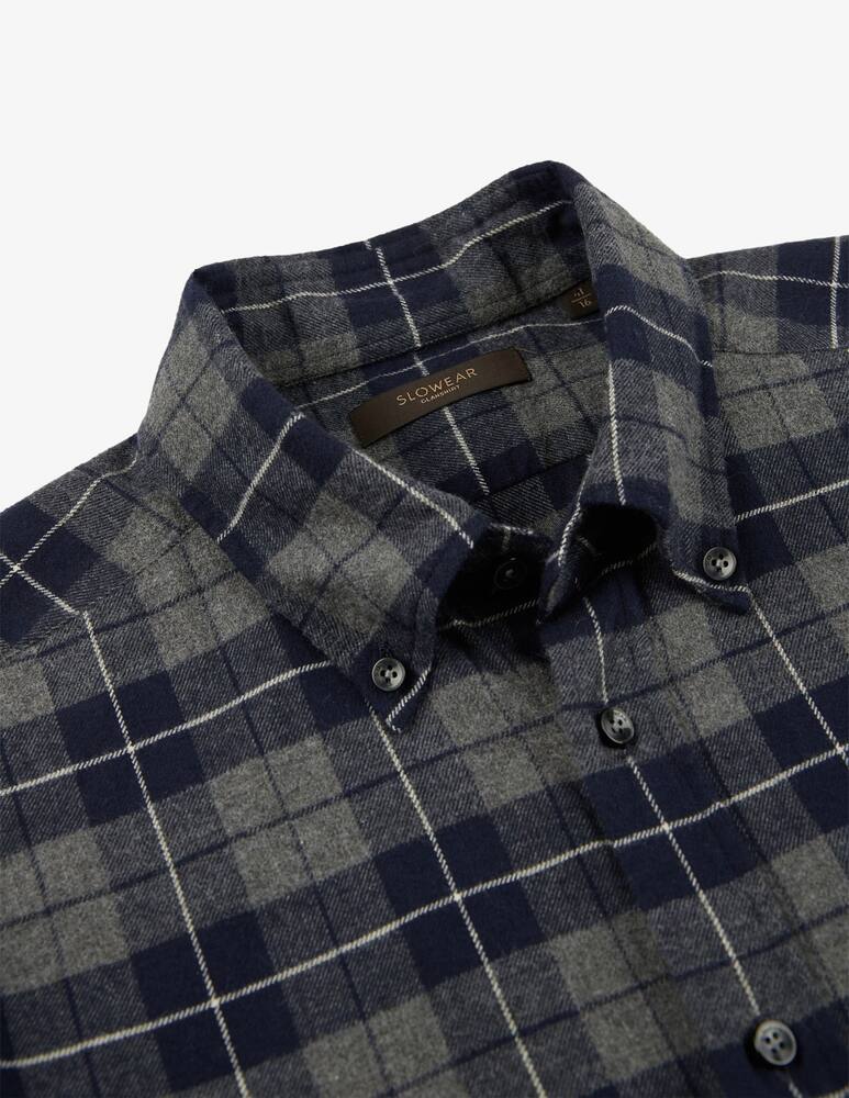 rinascente Slowear Camicia in flanella regular fit