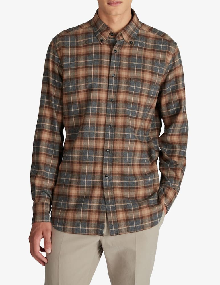 rinascente Slowear Camicia in flanella regular fit