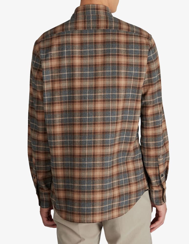 rinascente Slowear Camicia in flanella regular fit