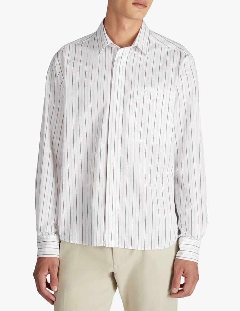 rinascente Slowear Camicia casual in cotone rigata