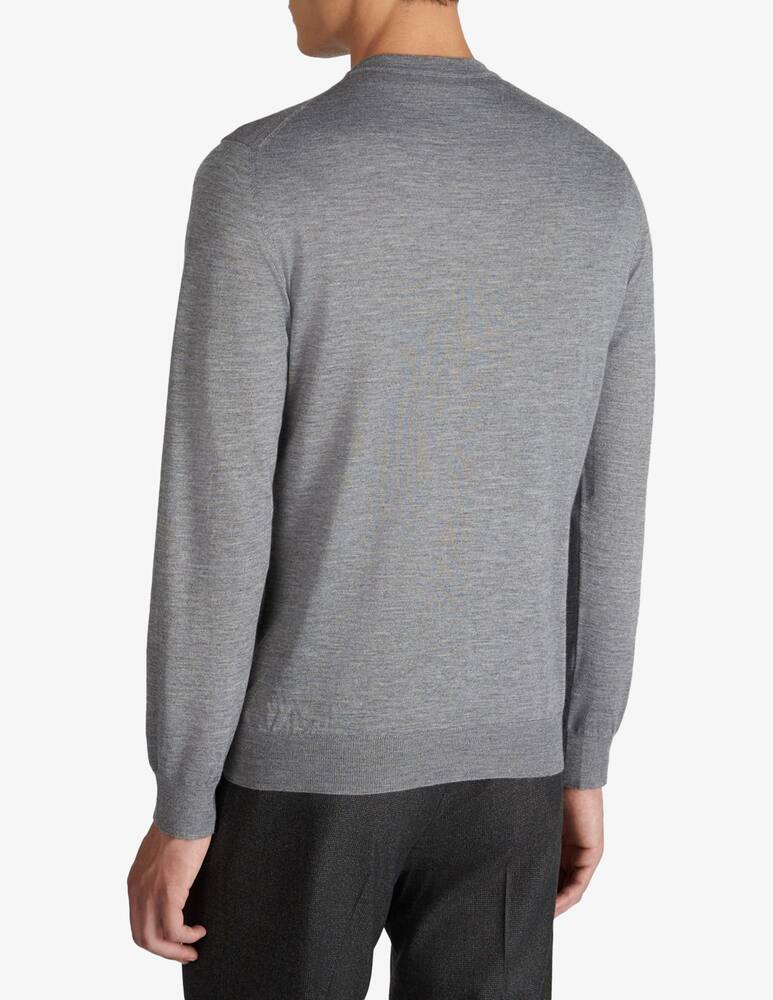 Slowear Cashmere silk crewneck jumper - picture 3