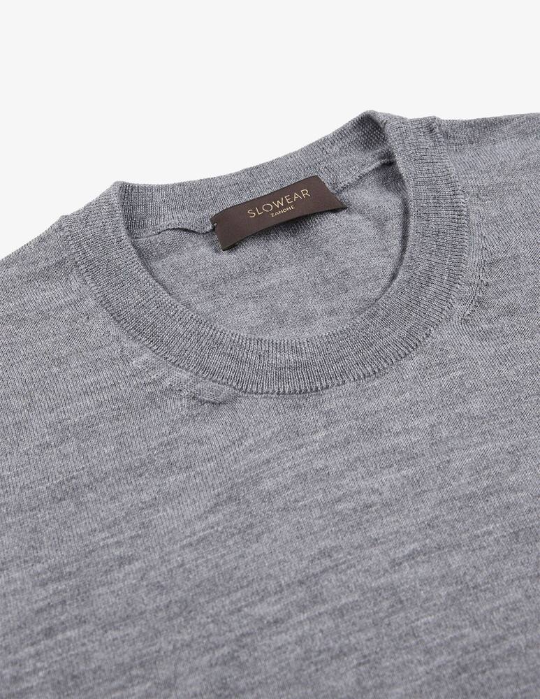 Slowear Cashmere silk crewneck jumper - picture 5