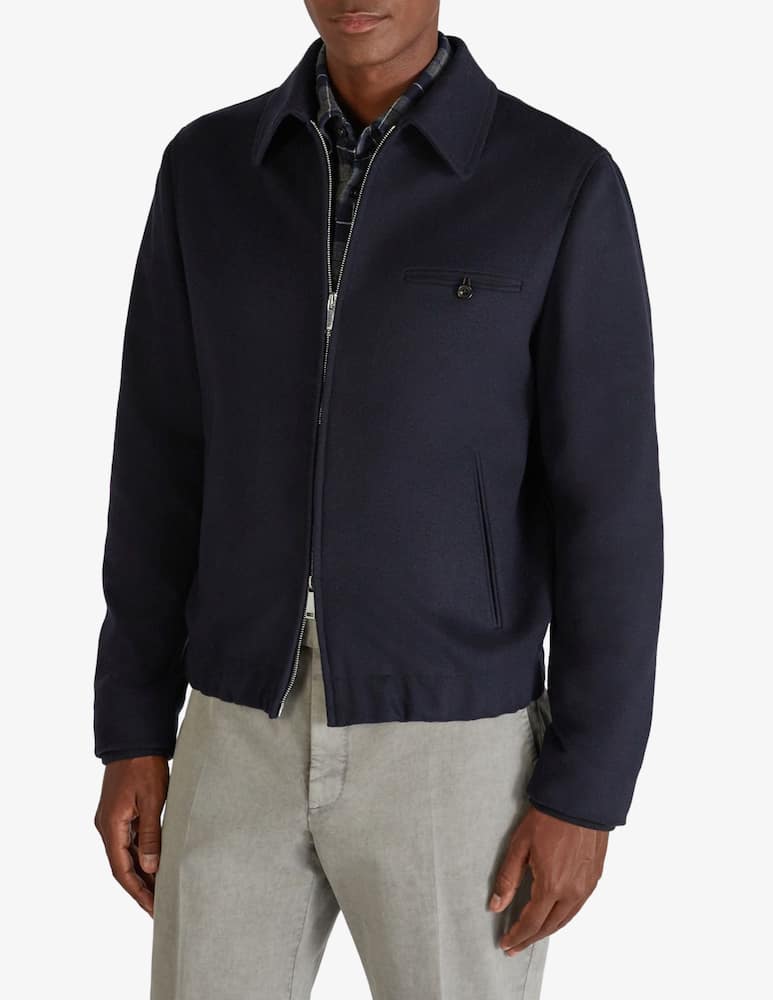 rinascente Slowear Primo bomber in lana e cashmere