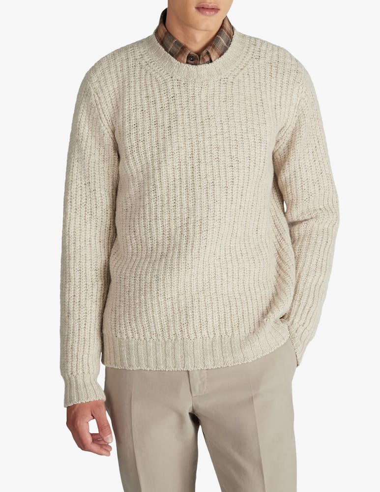 Slowear Maglione girocollo in lana - immagine 1 Slowear Maglione girocollo in lana - immagine 1