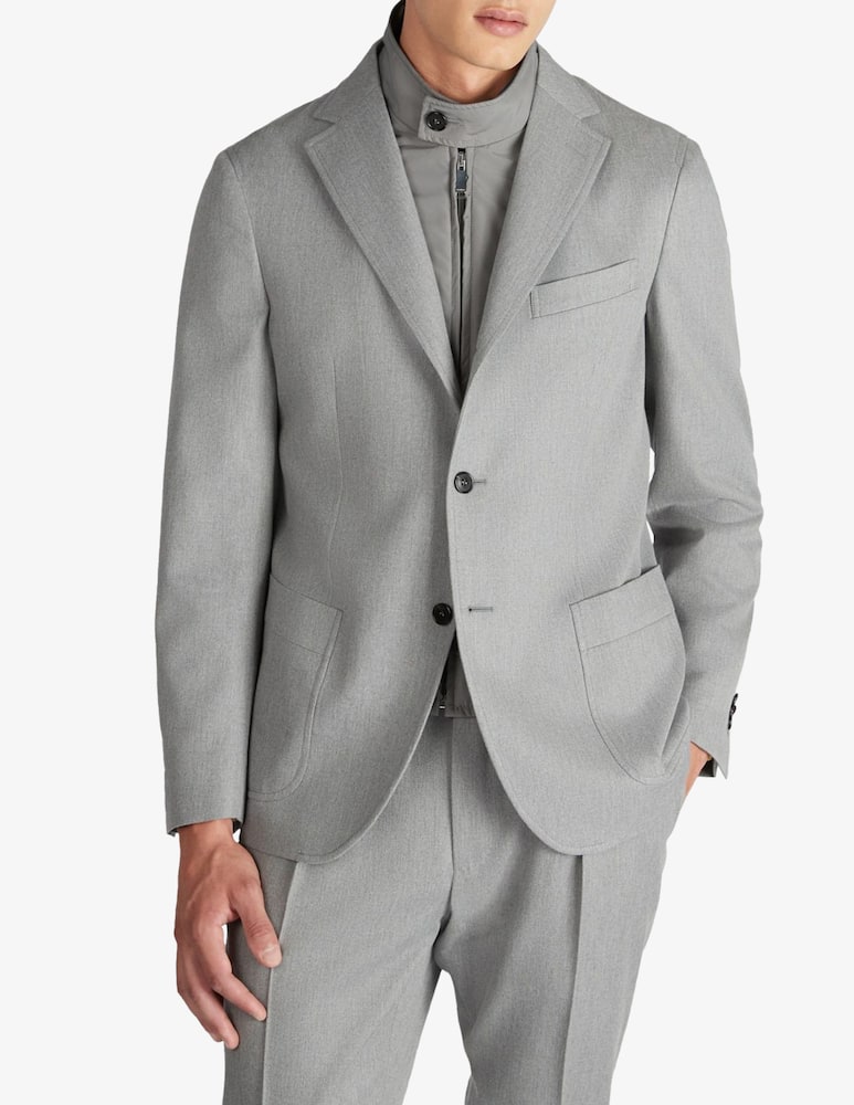 rinascente Slowear Giacca regular fit in lana e cotone