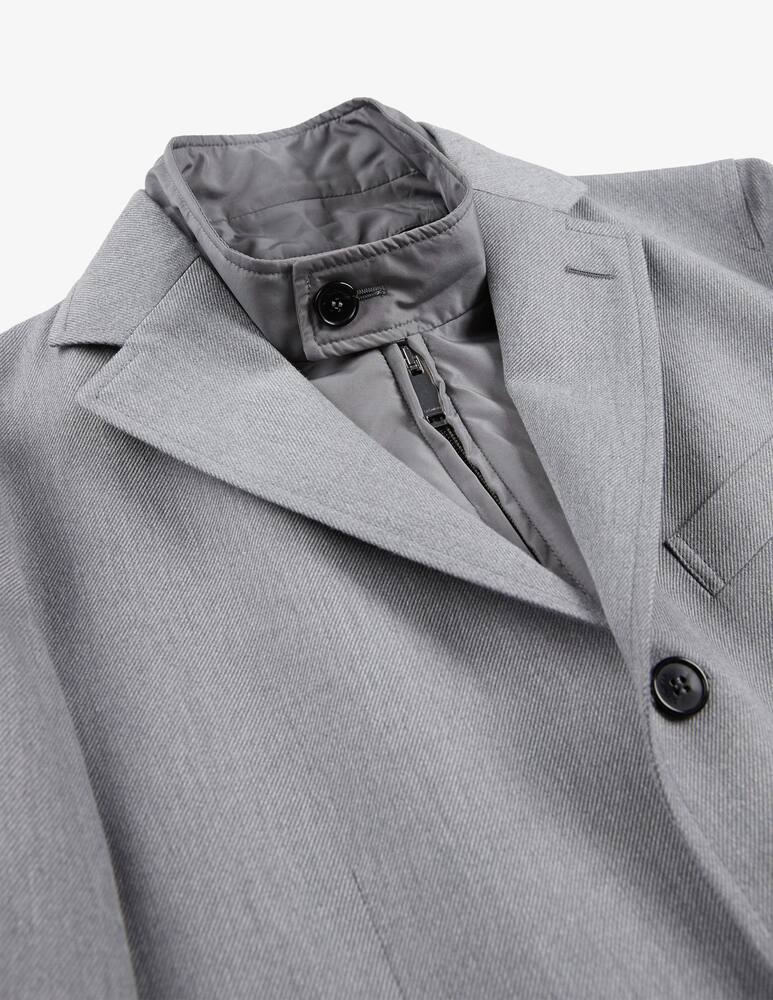 rinascente Slowear Giacca regular fit in lana e cotone