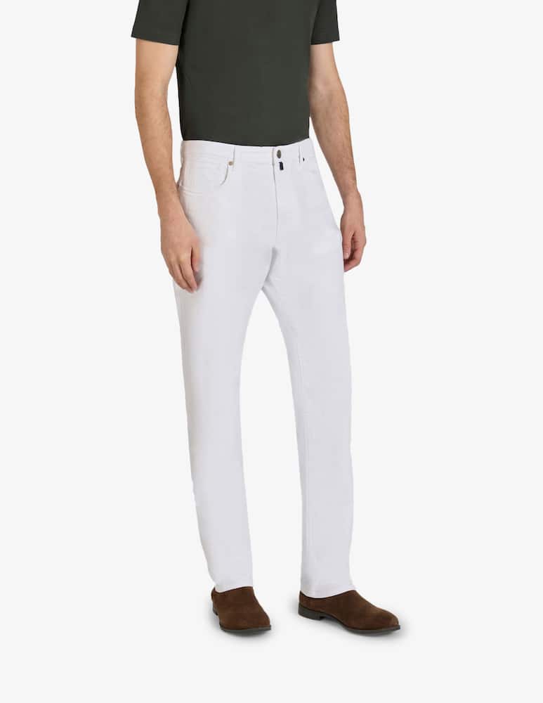 Slowear Regular fit five pocket cotton jeans - picture 1 Slowear Regular fit five pocket cotton jeans - picture 1