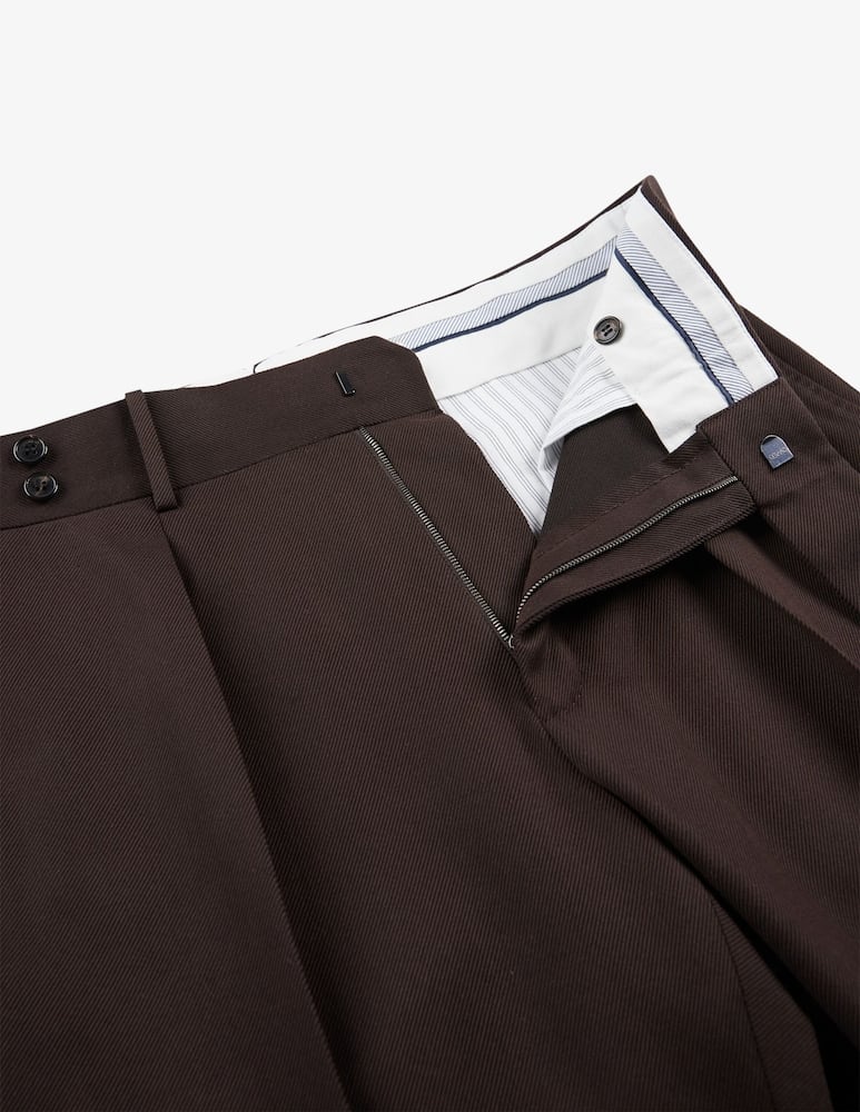 rinascente Slowear Pantaloni regular fit in lana e cotone