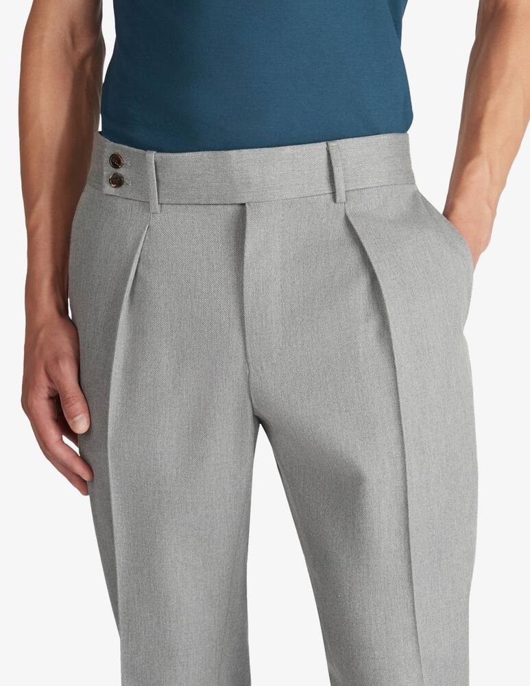 rinascente Slowear Pantaloni regular fit in lana e cotone