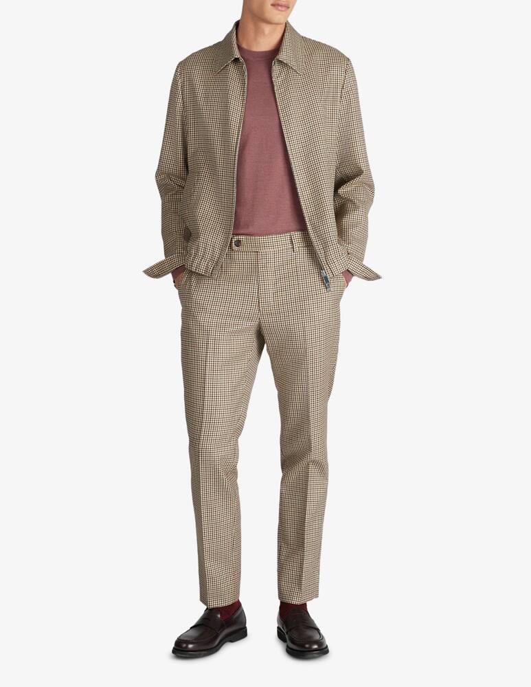 rinascente Slowear Bomber in lana a quadri