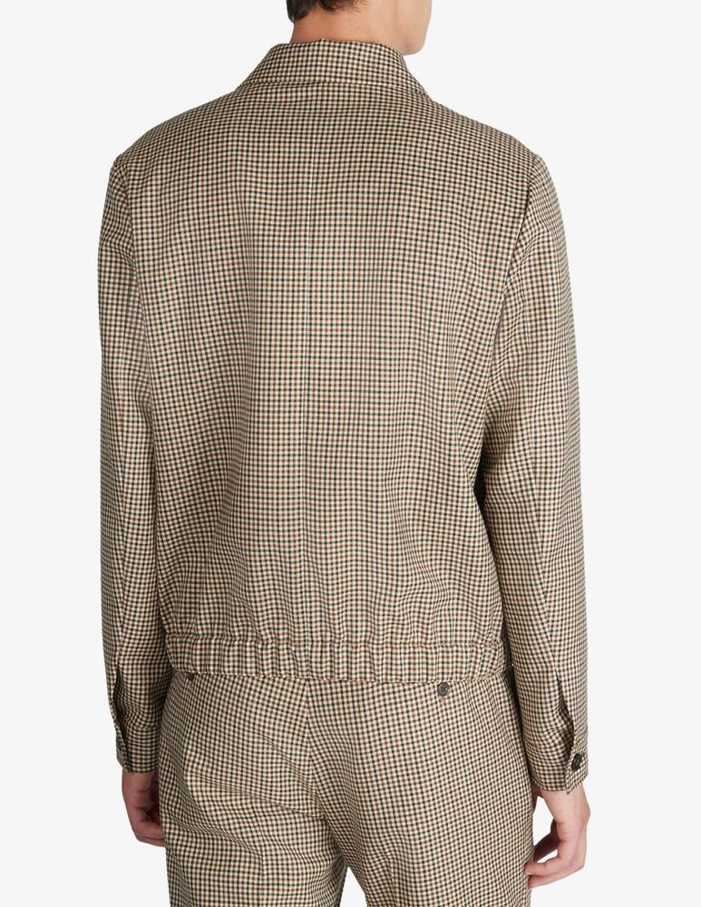 rinascente Slowear Bomber in lana a quadri