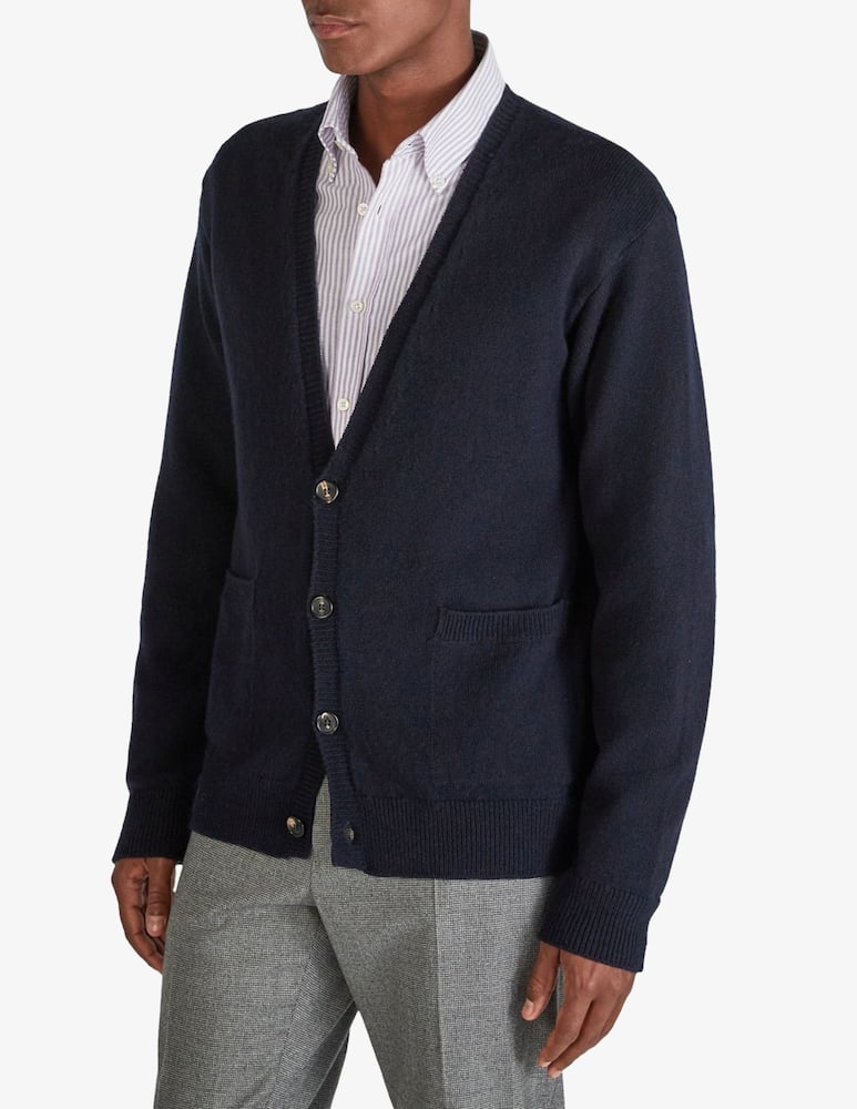 Slowear Cardigan Geelong in lana - immagine 1 Slowear Cardigan Geelong in lana - immagine 1