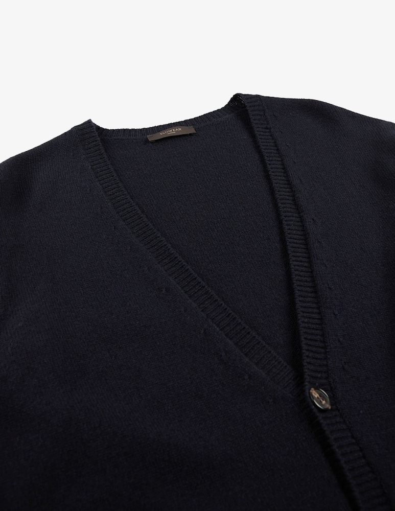 Slowear Cardigan Geelong in lana - immagine 5 Slowear Cardigan Geelong in lana - immagine 5