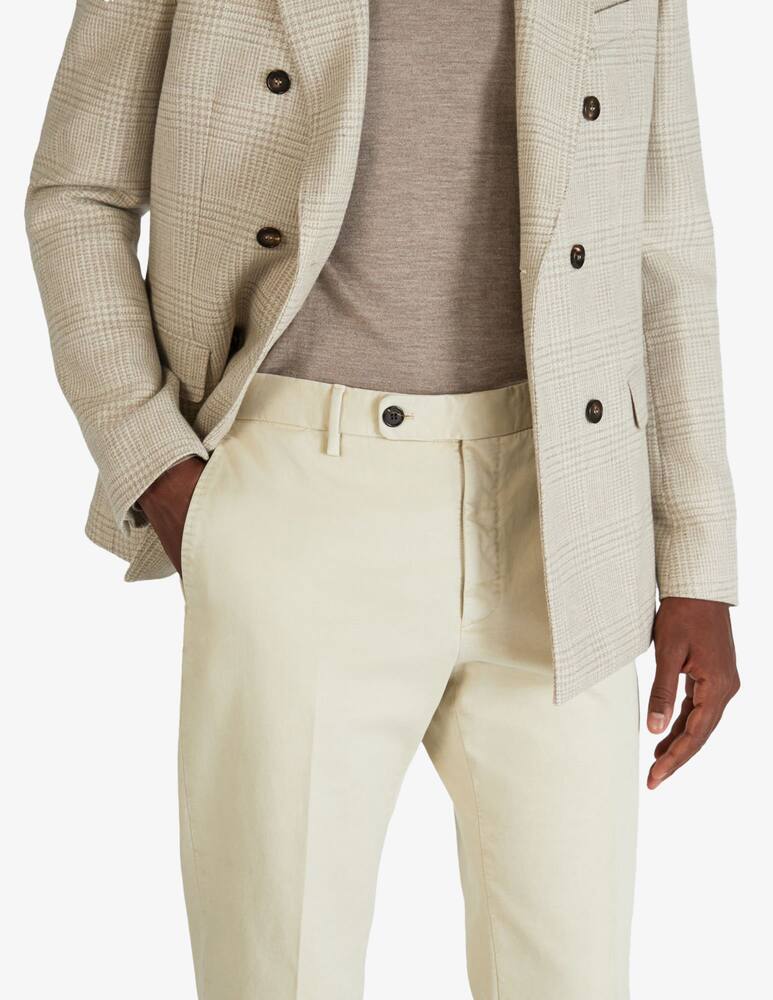 rinascente Slowear Tapered fit cotton trousers