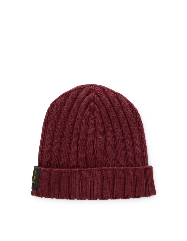 rinascente Borsalino Beanie a coste in cashwool