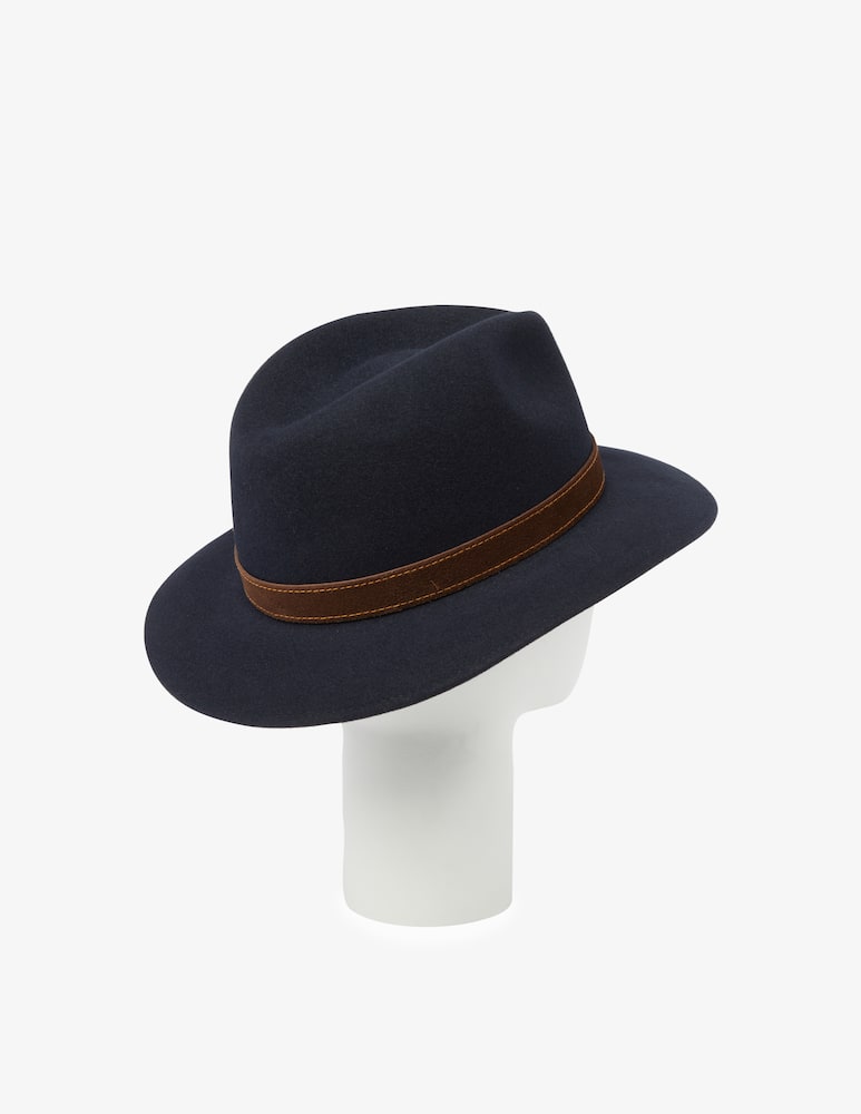 rinascente Borsalino Cappello casual in feltro - Blu