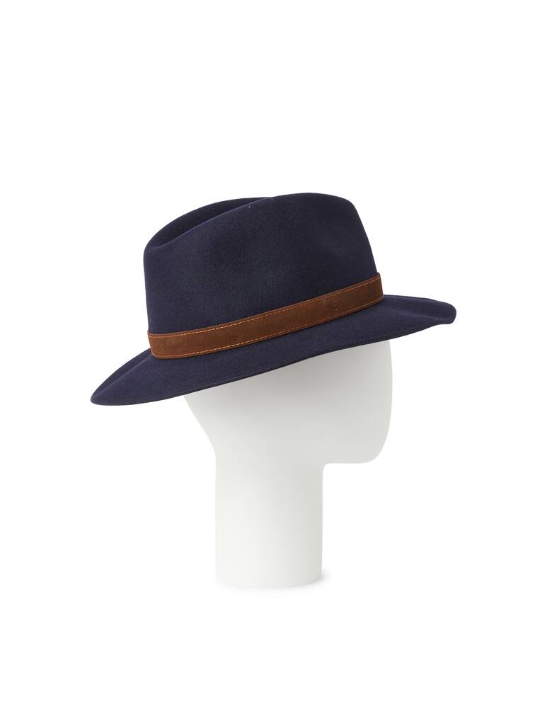 rinascente Borsalino Cappello casual in feltro - Blu