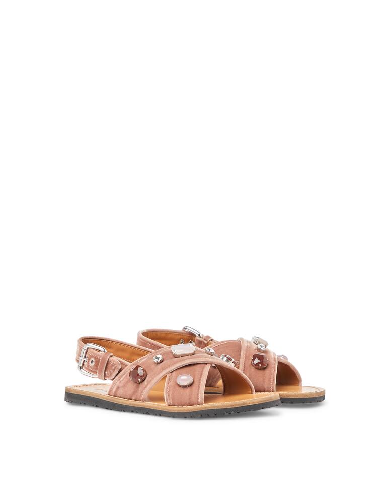 rinascente Car Shoe Cross Band Sandal