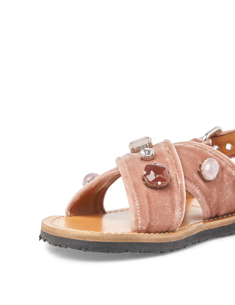 rinascente Car Shoe Cross Band Sandal