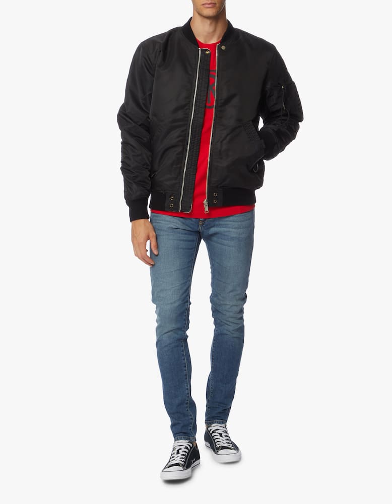 rinascente Diesel Giacca bomber con logo retro