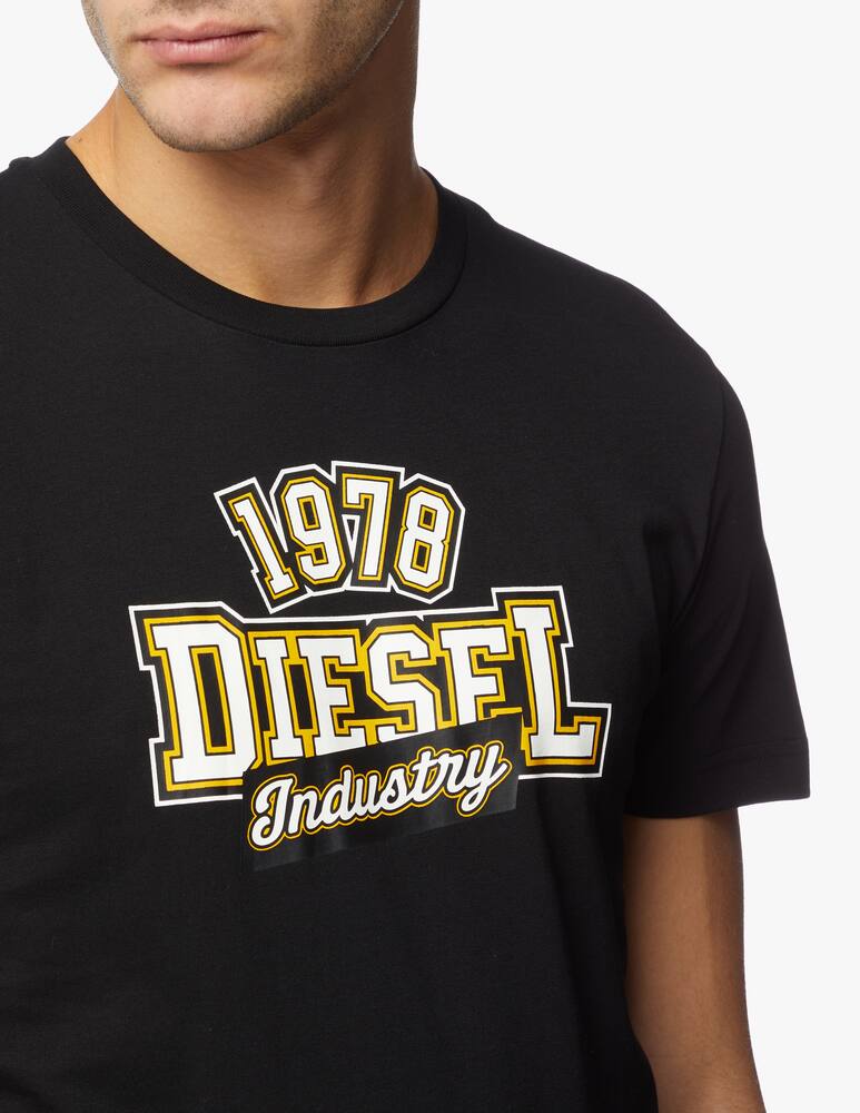 rinascente Diesel Baseball logo t-shirt