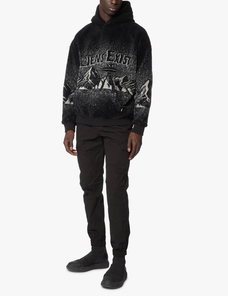 Diesel Felpa con cappuccio teddy aliens - immagine 2 Diesel Felpa con cappuccio teddy aliens - immagine 2