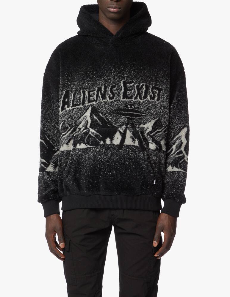 rinascente Diesel Felpa con cappuccio teddy aliens