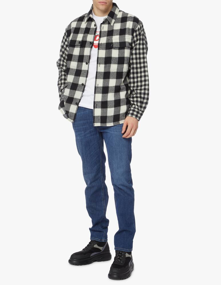 rinascente Diesel Giacca camicia over in flanella a quadri