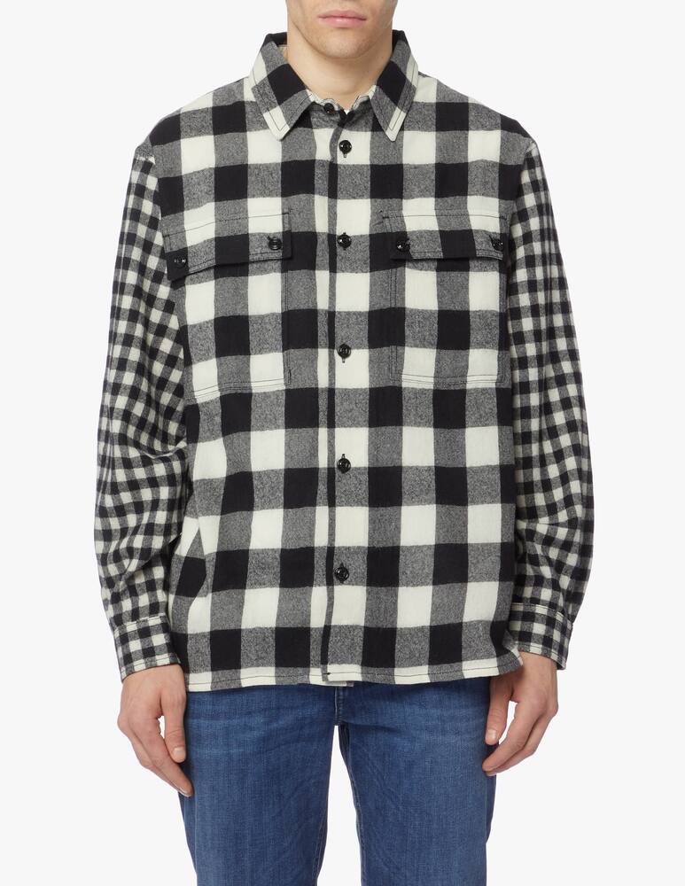 rinascente Diesel Giacca camicia over in flanella a quadri