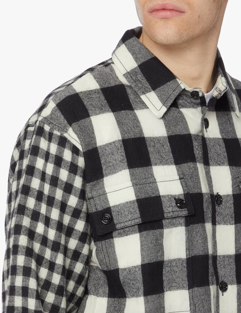 rinascente Diesel Giacca camicia over in flanella a quadri