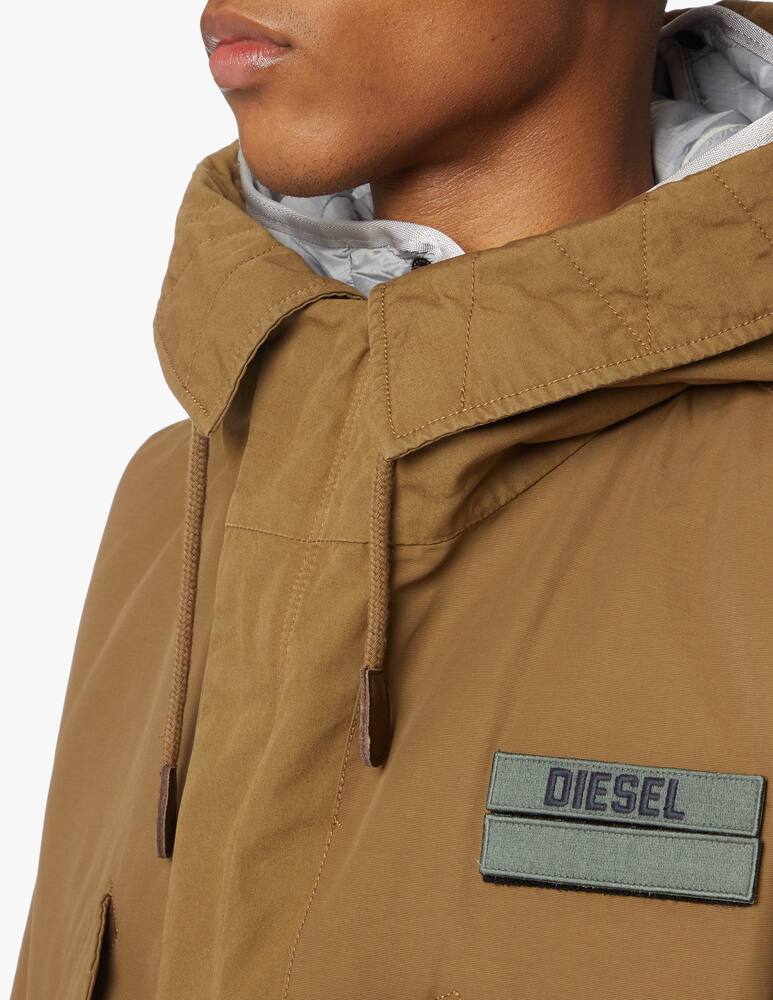 rinascente Diesel Puffed canvas parka