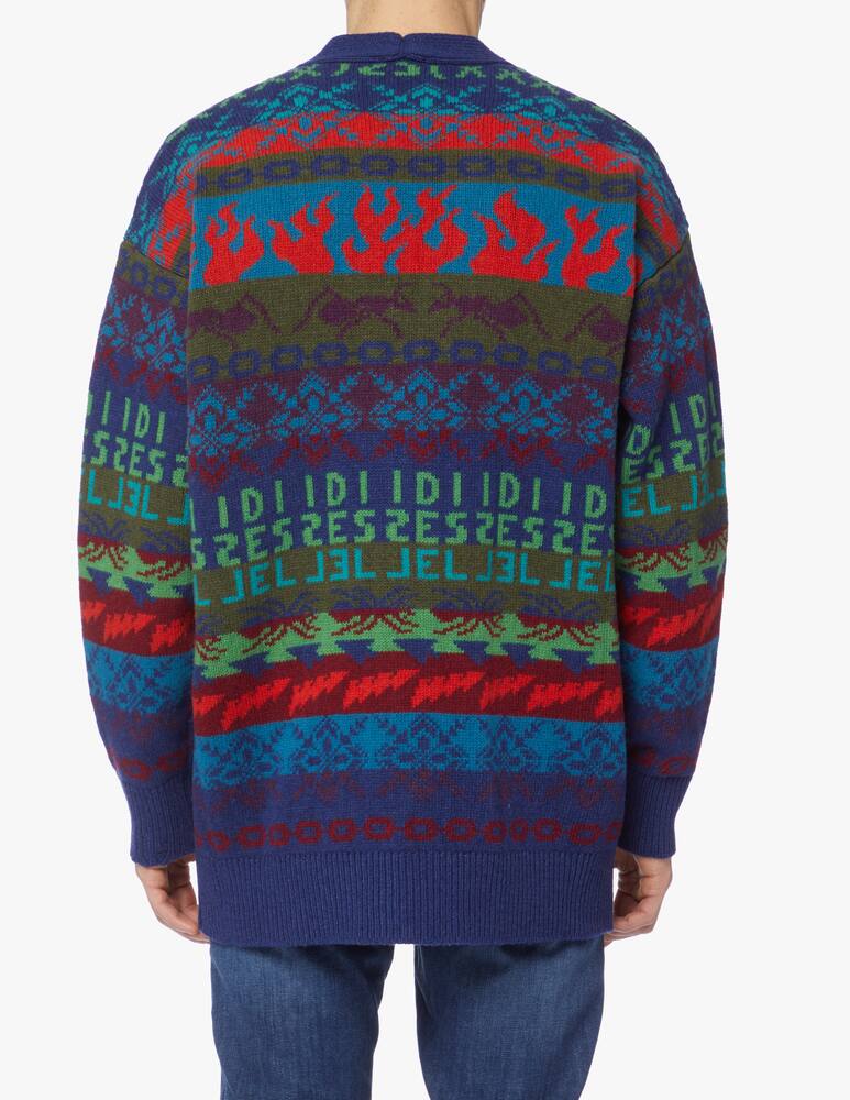 rinascente Diesel Multi inlay cardigan