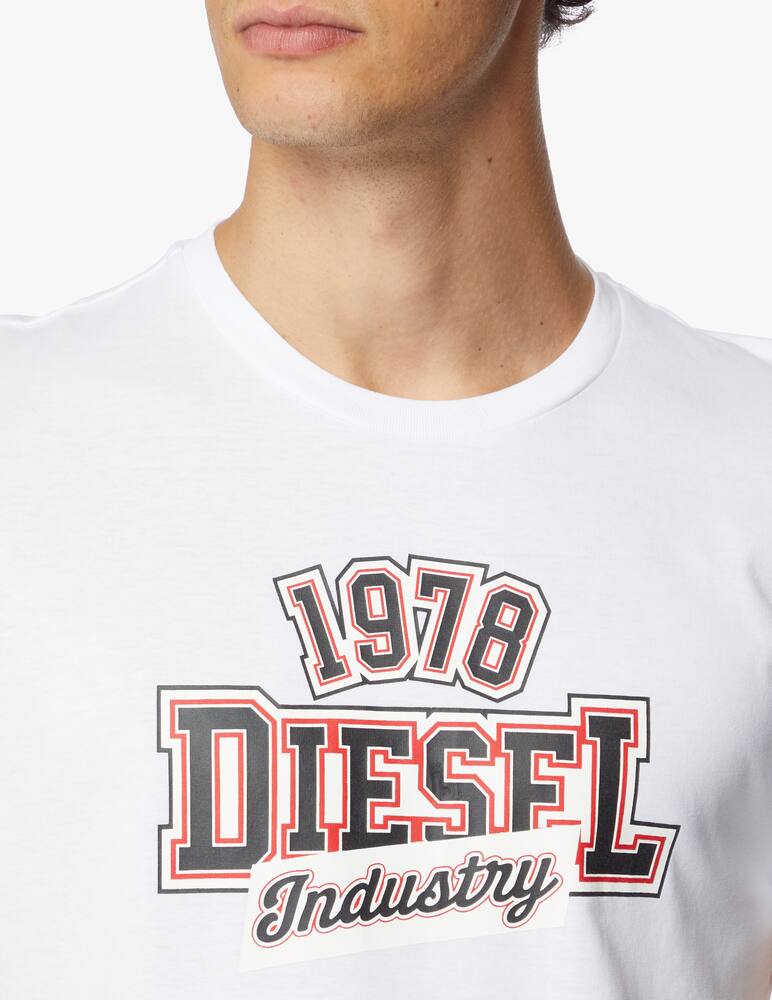 rinascente Diesel Baseball logo t-shirt