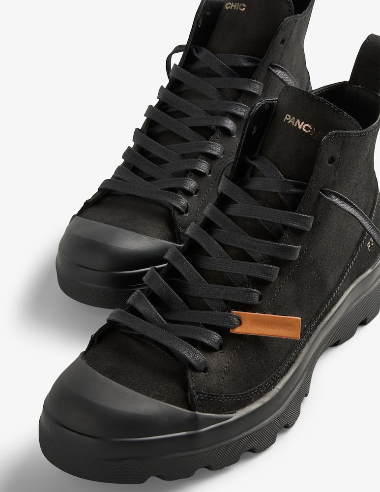 Panchic Stivaletti hiking in suede cerato - immagine 4 Panchic Stivaletti hiking in suede cerato - immagine 4