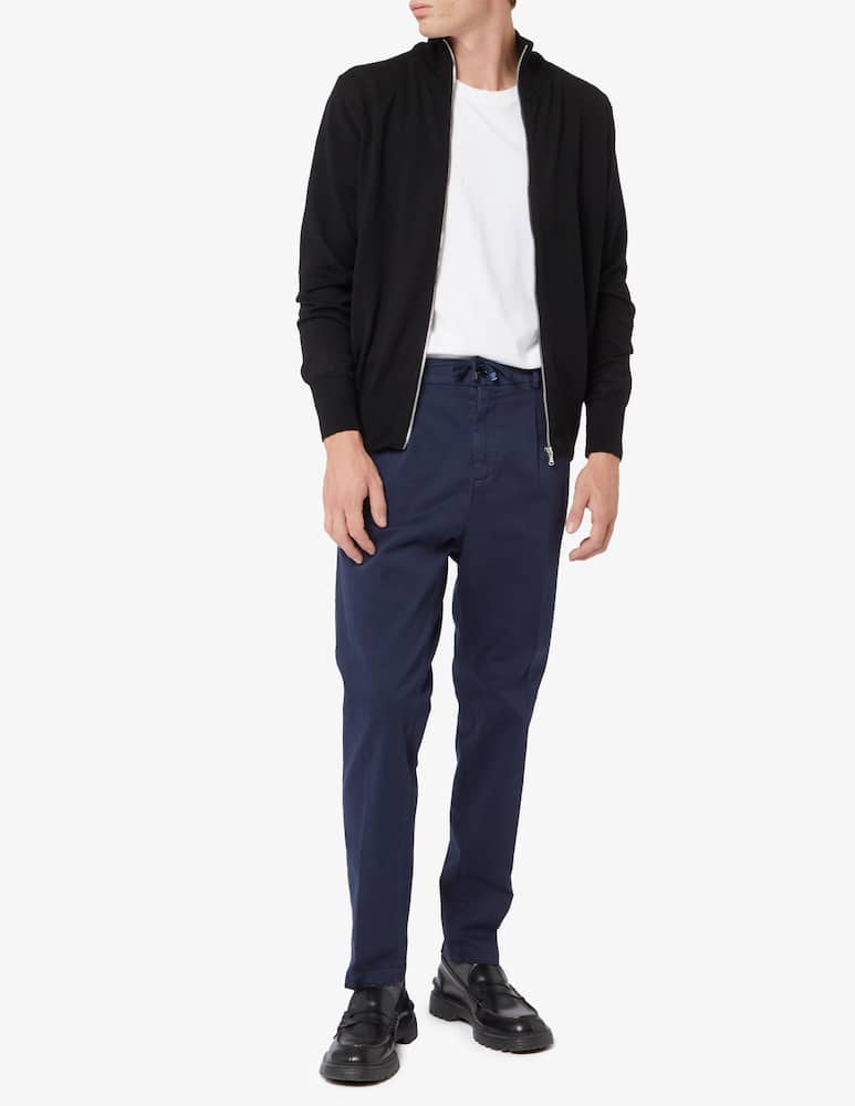 rinascente Cruna Pantaloni mitte gabardina slim