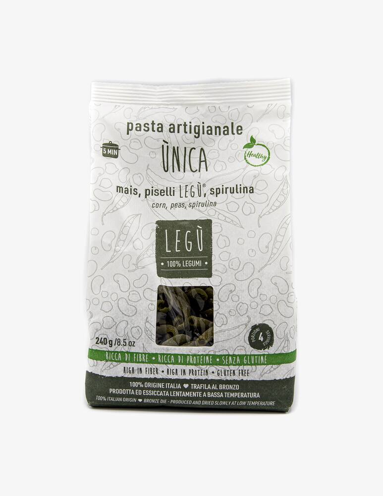Ùnica Intrecci Piselli E Spirulina 240g - immagine 1 Ùnica Intrecci Piselli E Spirulina 240g - immagine 1
