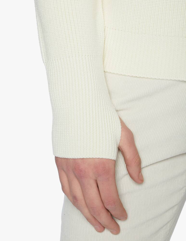 rinascente Barena Maglione girocollo a coste corba cruna