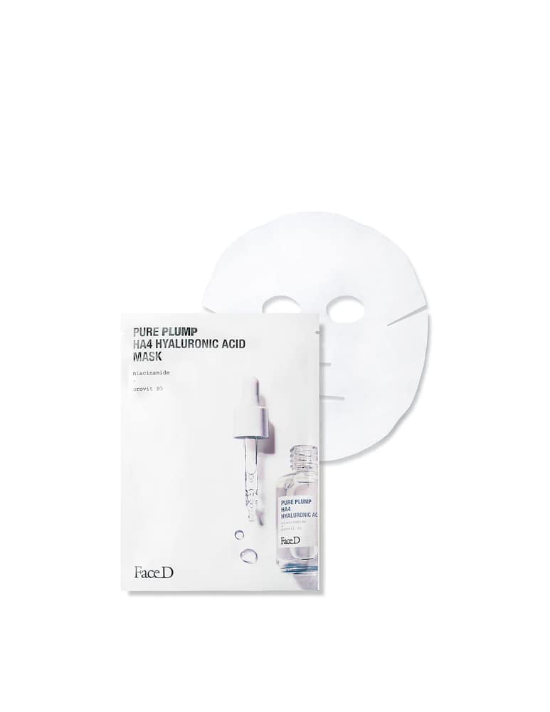 Face D Maschera Pure Plump HA4 Acido Ialuronico - immagine 1 Face D Maschera Pure Plump HA4 Acido Ialuronico - immagine 1