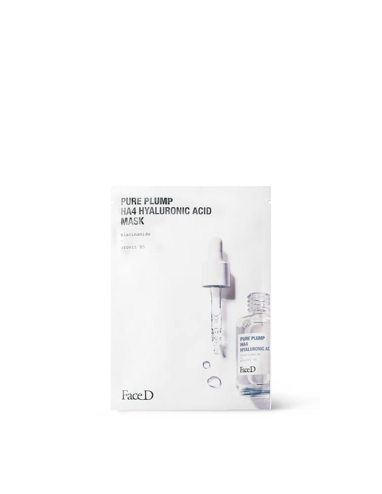 Face D Maschera Pure Plump HA4 Acido Ialuronico - immagine 4 Face D Maschera Pure Plump HA4 Acido Ialuronico - immagine 4