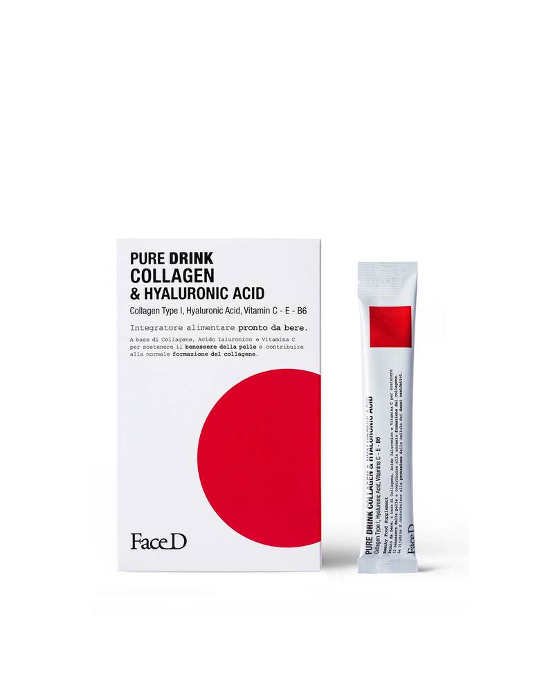rinascente Face D Pure Drink Collagen & Hyaluronic Acid