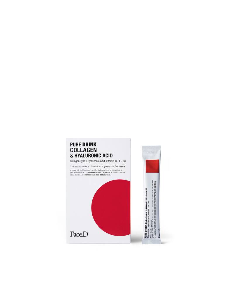 rinascente Face D Pure Drink Collagen & Hyaluronic Acid