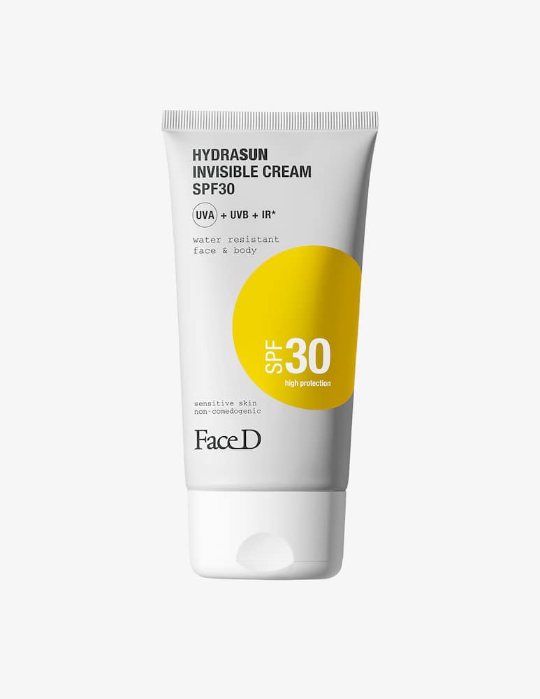 Face D Hydrasun Crema Fluida Invisibile Spf30 - immagine 1 Face D Hydrasun Crema Fluida Invisibile Spf30 - immagine 1
