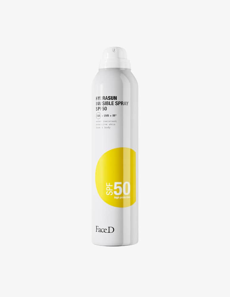 Face D Hydrasun Invisible Spray SPF50 - immagine 1 Face D Hydrasun Invisible Spray SPF50 - immagine 1