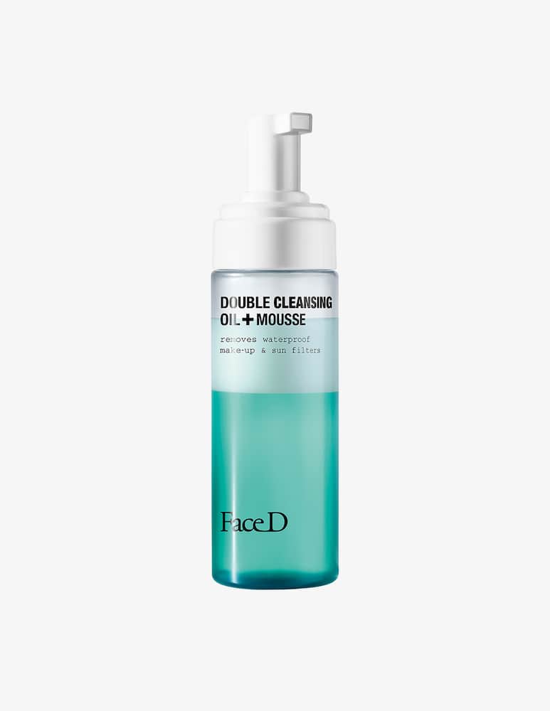 Face D Doppia Detersione Olio + Mousse - immagine 1 Face D Doppia Detersione Olio + Mousse - immagine 1