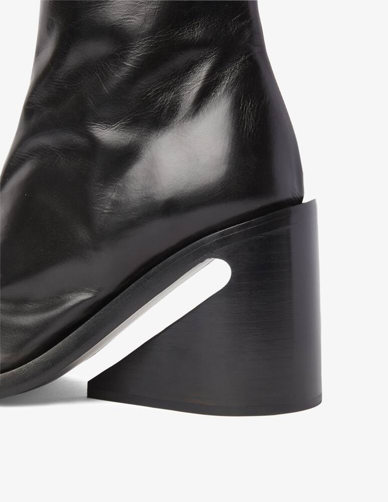 Jil Sander Stivaletti con taccco Abite design - Nero - immagine 2