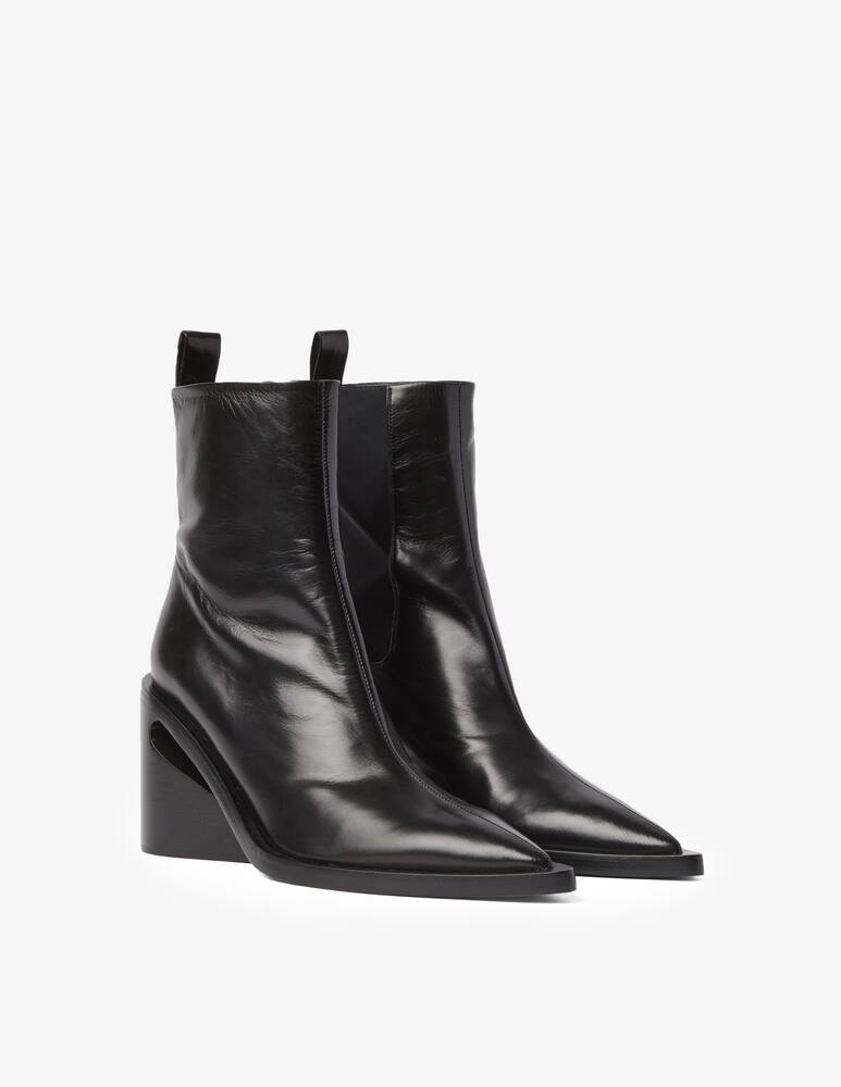 Jil Sander Stivaletti con taccco Abite design - Nero - immagine 3