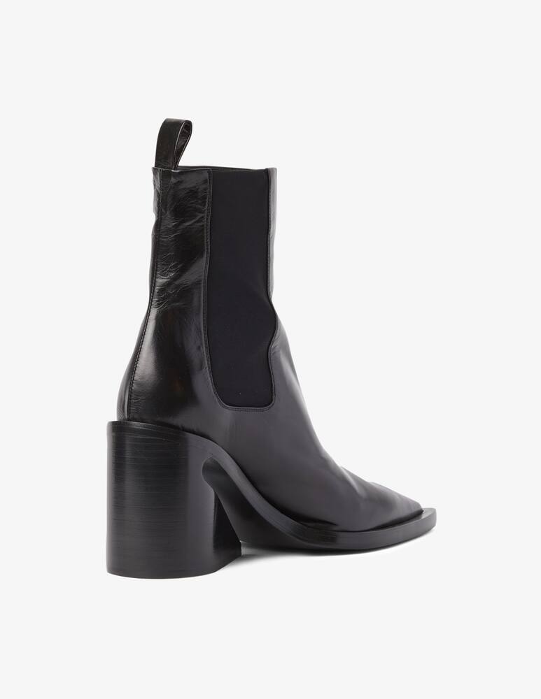 Jil Sander Stivaletti con taccco Abite design - Nero - immagine 4