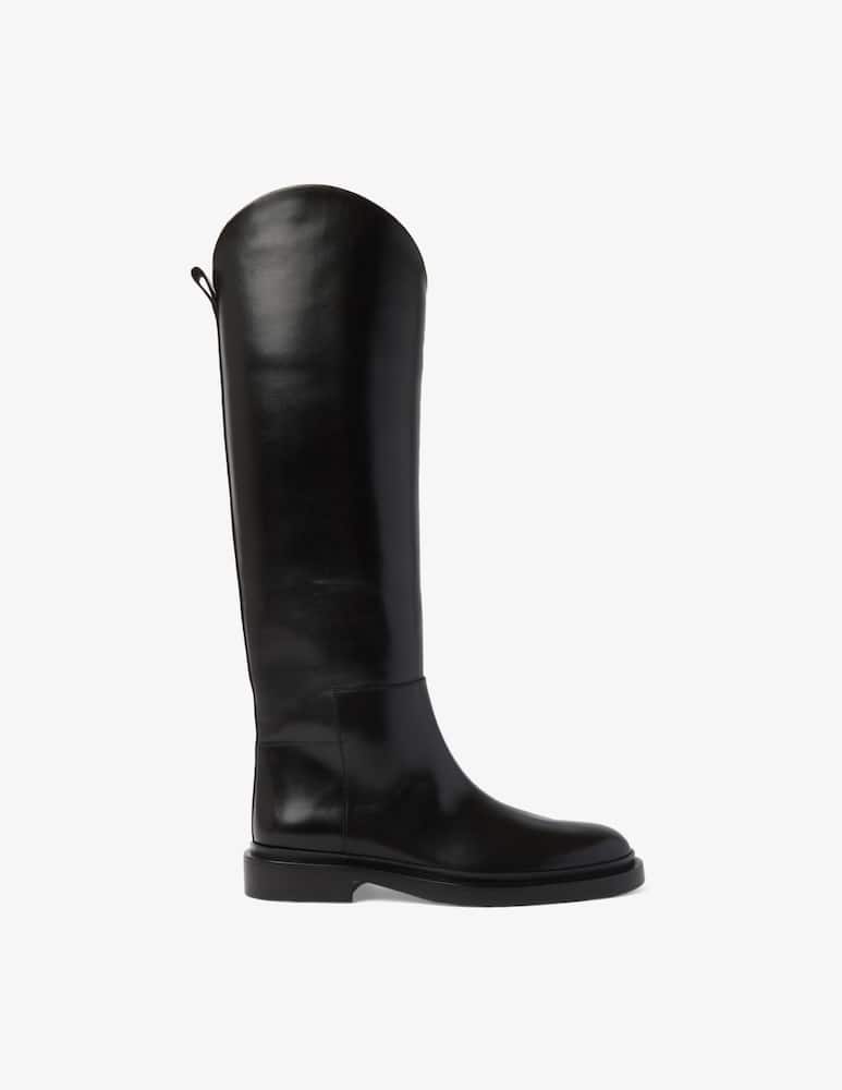 Jil Sander Stivale al ginocchio asimmetrico - immagine 1 Jil Sander Stivale al ginocchio asimmetrico - immagine 1